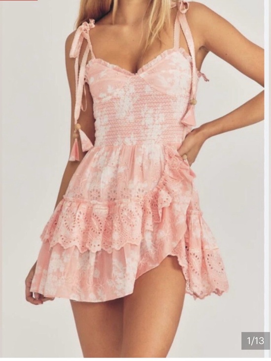 LoveShackFancy Dresses & Skirts - Loveshackfancy Olani pink dress